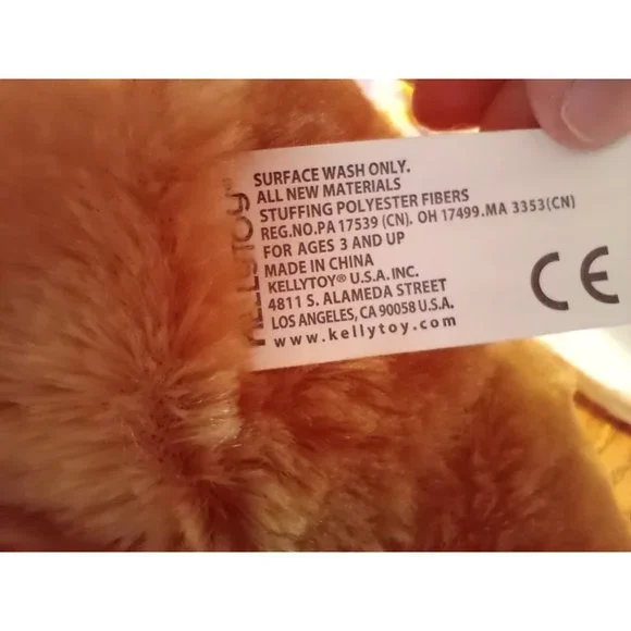 KELLYTOY FACE BUDDYWALK 10" Plush Teddy Bear NWT - Picture 3 of 3